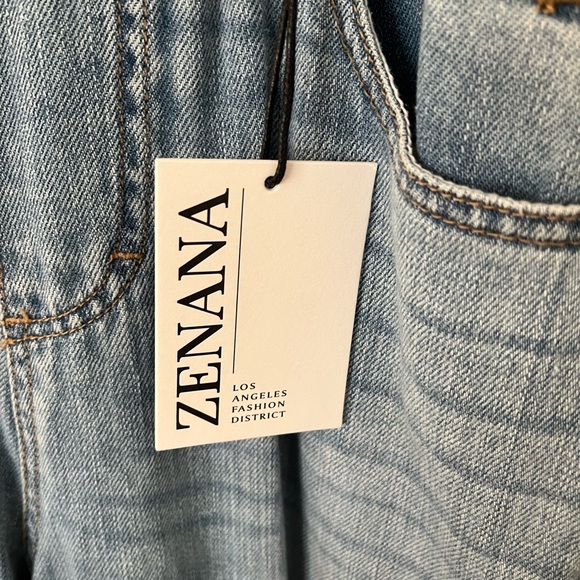 NWT Zenana Denim Overalls - Picture 3 of 5